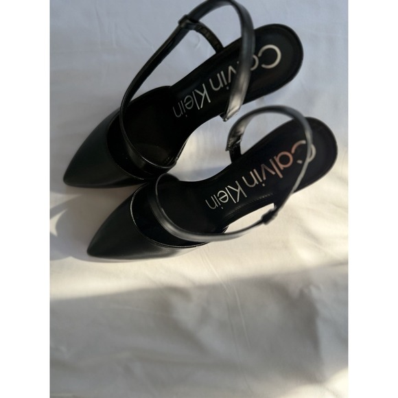 Calvin Klein Black Patent Leather - Size 6 - Picture 6 of 7